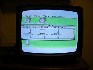 AtariST emulator runnin into Dreamcast
